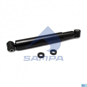 2 049 р. Амортизатор MERCEDES передний (383630 56х50 14х58 14х40 OO) SAMPA SAMPA 203.228-01  с доставкой в г. Пермь. Увеличить фотографию 1
