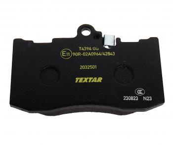 5 449 р. Колодки тормозные передние (4шт.) TEXTAR Lexus GS300 S160 дорестайлинг (1997-2001)  с доставкой в г. Пермь. Увеличить фотографию 4
