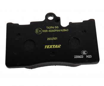 5 449 р. Колодки тормозные передние (4шт.) TEXTAR Lexus GS300 S160 дорестайлинг (1997-2001)  с доставкой в г. Пермь. Увеличить фотографию 3
