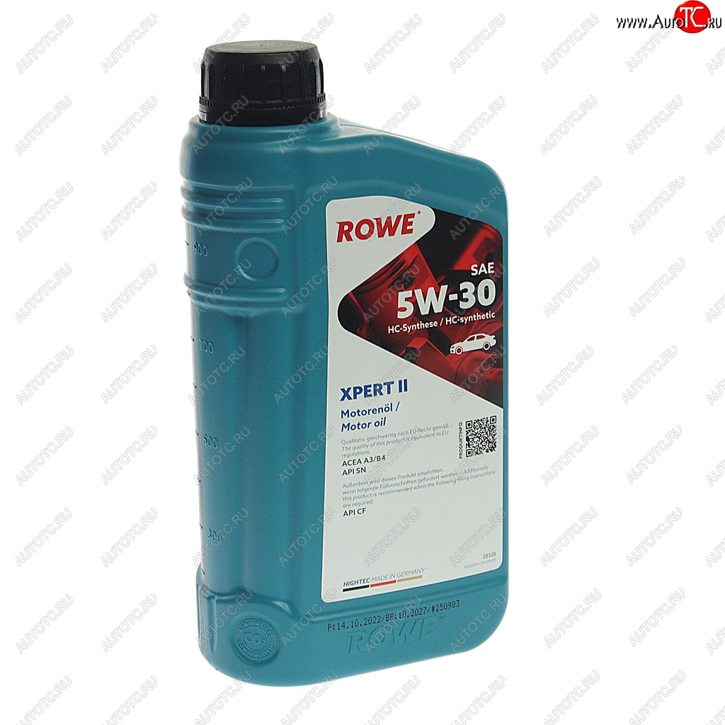 999 р. Масло моторное HIGHTEC EXPERT II 5W30 синт.1л ROWE ROWE 20328-0010-99  с доставкой в г. Пермь
