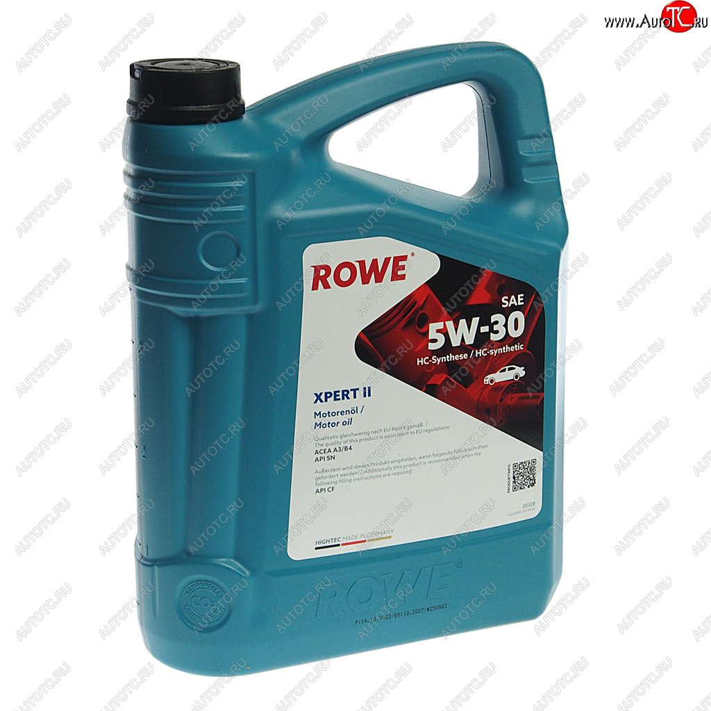 3 779 р. Масло моторное HIGHTEC EXPERT II 5W30 синт.4л ROWE ROWE 20328-0040-99 ROWE 20328-0040-99  с доставкой в г. Пермь