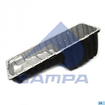 65 999 р. Поддон масляный КАМАЗ-5490 MERCEDES картера двигателя SAMPA SAMPA 203.464  с доставкой в г. Пермь. Увеличить фотографию 1