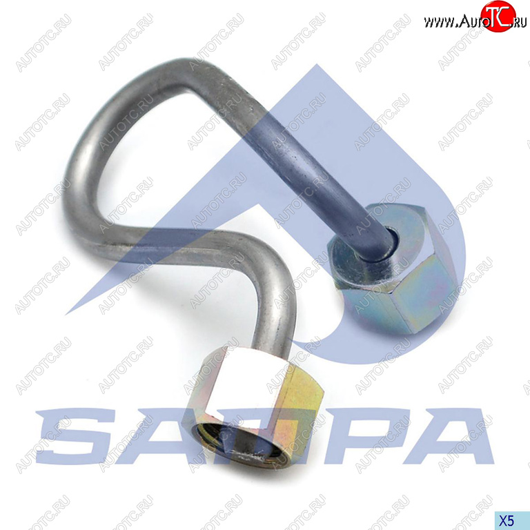 379 р. Трубка топливная MERCEDES дв.OM906,926 высокого давления SAMPA SAMPA 203.467  с доставкой в г. Пермь