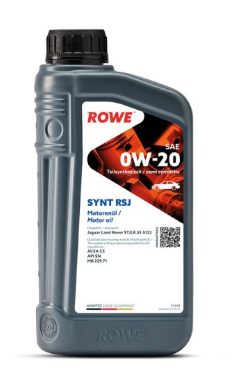 1 569 р. Масло моторное HIGHTEC SYNT RSJ C5 0W20 псинт.1л ROWE ROWE 20348-0010-99  с доставкой в г. Пермь. Увеличить фотографию 1