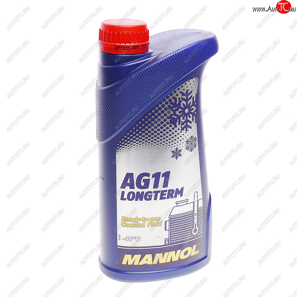389 р. Антифриз синий -40C 1л AG11 Longterm IAT 4011 MANNOL MANNOL 2036  с доставкой в г. Пермь