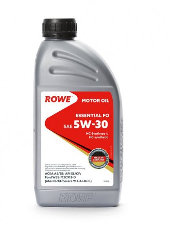 1 649 р. Масло моторное ESSENTIAL A5B5 SLCF 5W30 синт.1л ROWE ROWE 20366-177-2а  с доставкой в г. Пермь. Увеличить фотографию 2