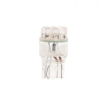 105 р. Лампа светодиодная 24V W21W W3x16d бесцокольная 9 светодиодов Red MEGAPOWER MEGAPOWER-AUTOMOTIVE 20381r-24  с доставкой в г. Пермь. Увеличить фотографию 1