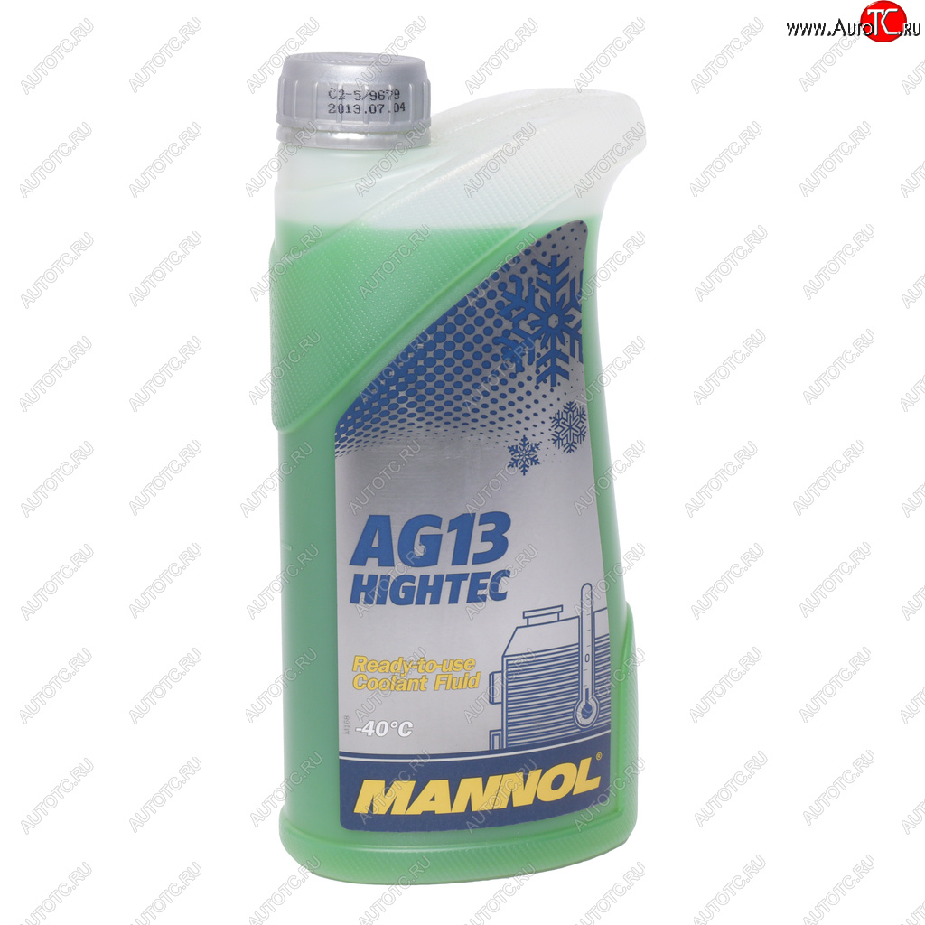 389 р. Антифриз зеленый -40C 1л AG13 Hightec HOAT 4013 MANNOL MANNOL 2040  с доставкой в г. Пермь
