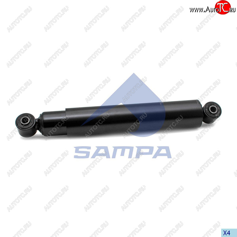 3 389 р. Амортизатор MERCEDES Actros передний (479.5802.5 16х50 16х50 ОО) SAMPA SAMPA 204.181-01  с доставкой в г. Пермь