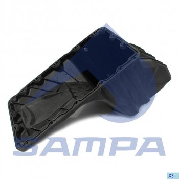12 249 р. Поддон масляный MERCEDES дв.OM904LA картера двигателя SAMPA SAMPA 204.194  с доставкой в г. Пермь. Увеличить фотографию 1