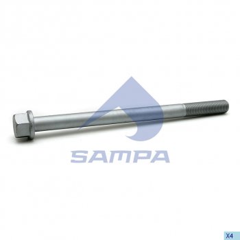 569 р. Болт MERCEDES Actros MP2,MP3 рессоры (M20x1.5x290) SAMPA SAMPA 204.284  с доставкой в г. Пермь. Увеличить фотографию 1