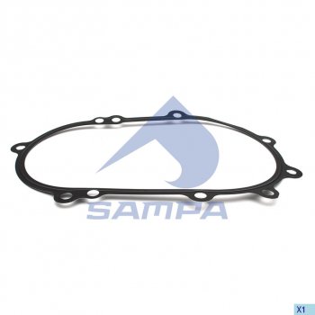 789 р. Прокладка КАМАЗ-5490 MERCEDES дв.OM457 крышки двигателя передней SAMPA SAMPA 205.349  с доставкой в г. Пермь. Увеличить фотографию 1