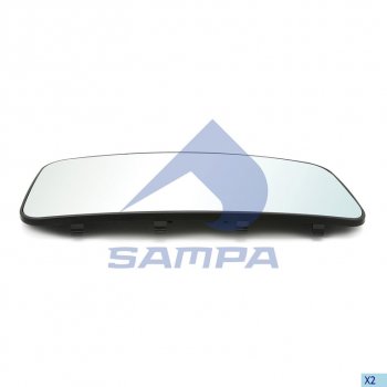 1 789 р. Элемент зеркальный КАМАЗ-5490 MERCEDES Axor с подогревом (основное) SAMPA SAMPA 206.322  с доставкой в г. Пермь. Увеличить фотографию 1