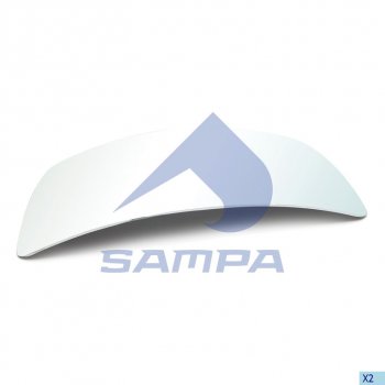 719 р. Элемент зеркальный КАМАЗ-5490 MERCEDES Axor зеркала бордюрного SAMPA SAMPA 207.373  с доставкой в г. Пермь. Увеличить фотографию 4