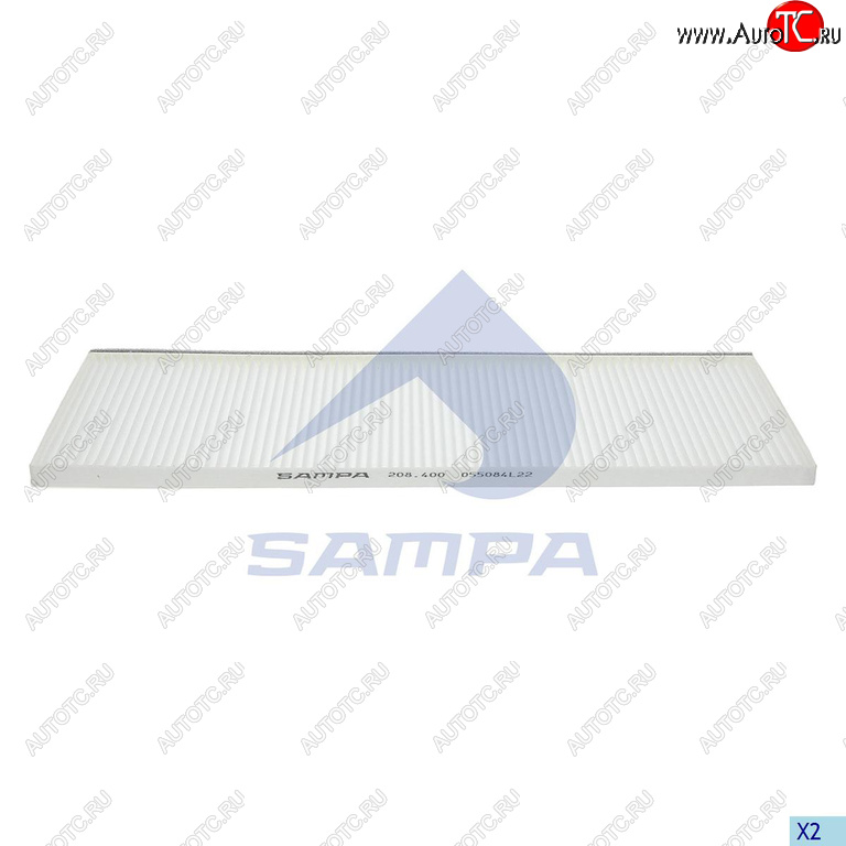 439 р. Фильтр воздушный салона MAN MERCEDES SAMPA SAMPA 208.400  с доставкой в г. Пермь