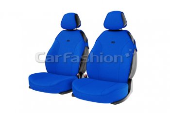 Универсальные чехлы сидений (майка, 4 предм., полиэстер) Bingo Front CARFASHION Hyundai Solaris HCR седан дорестайлинг (2017-2020)