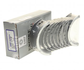 349 р. Вкладыши HYUNDAI Porter дв.D4BF коренные d+0.75 комплект (10шт.) GMP GMP 21020-42909  с доставкой в г. Пермь. Увеличить фотографию 2