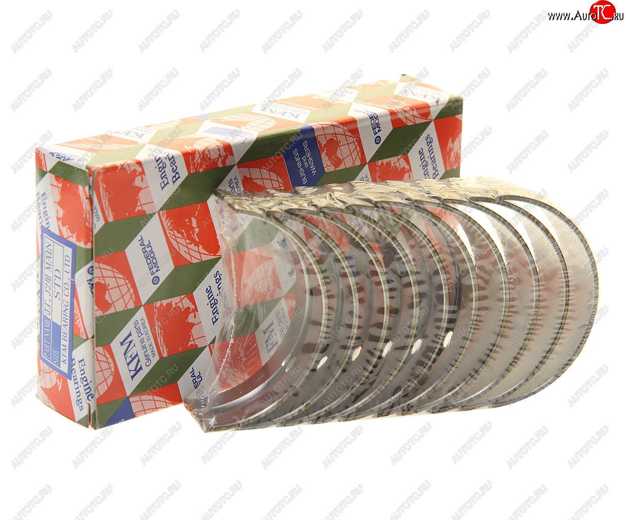 2 399 р. Вкладыши KIA Bongo 3 (06-) (2.72.93.0) коренные STD комплект (10шт.) KFM KFM 21020-4x030  с доставкой в г. Пермь