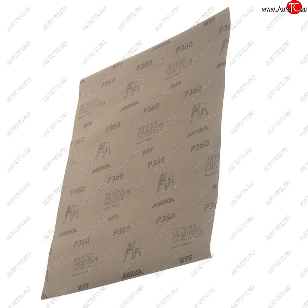 67 р. Бумага наждачная водостойкая P-360 (230х280) MIRKA MIRKA 21101050360 MIRKA 21101050360  с доставкой в г. Пермь