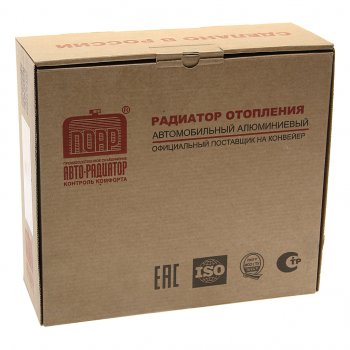2 099 р. Радиатор отопителя ГАЗ-3221,2217,2705 салона (короткий) алюминиевый ПОАР ПОАР 2112.078  с доставкой в г. Пермь. Увеличить фотографию 4
