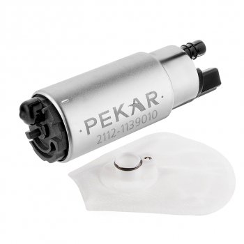 1 379 р. Насос топливный ВАЗ электрический (с фильтром-сеткой) PEKAR PEKAR 2112-1139014  с доставкой в г. Пермь. Увеличить фотографию 4