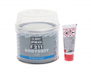 Шпатлевка полиэфирная SOFT 211 0.25кг BODY BODY 2112300000