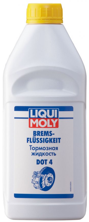 1 799 р. Жидкость тормозная DOT-4 1л LIQUI MOLY LIQUI MOLY 21157  с доставкой в г. Пермь. Увеличить фотографию 1