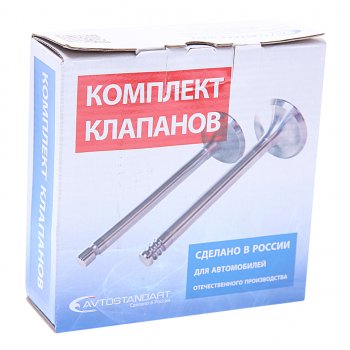 6 299 р. Клапан впусквыпуск ЛАДА Vesta,X-Ray (дв.1.8 16 кл.) комплект (16шт.) AVTOSTANDART AVTOSTANDART 21177-1007010-99  с доставкой в г. Пермь. Увеличить фотографию 2