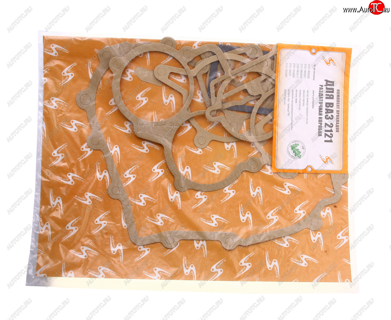 86 р. Прокладка ВАЗ-2121 коробки раздаточной комплект AUTOGASKET AUTOGASKET 2121-1800000* вс  с доставкой в г. Пермь