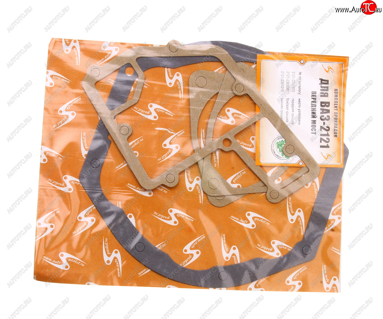 53 р. Прокладка ВАЗ-2121 РПМ комплект AUTOGASKET AUTOGASKET 2121-230101570308  с доставкой в г. Пермь