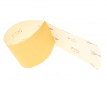 36 р. Бумага наждачная на липучке P320 (70х420) бумажная основа Gold Velcro TORNADO TORNADO 2123.0320  с доставкой в г. Пермь. Увеличить фотографию 1