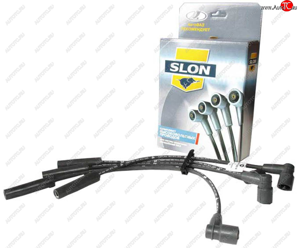 1 369 р. Провод высоковольтный ВАЗ-2123 комплект силикон SLON SLON 2123-3707080-10  с доставкой в г. Пермь