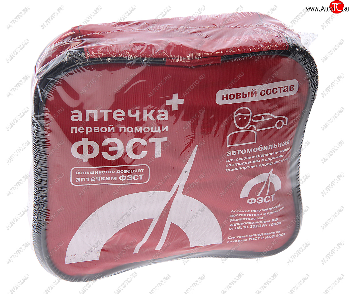 639 р. Аптечка автомобильная мягкий футляр (Приказ 1080Н) ФЭСТ ФЭСТ 2126  с доставкой в г. Пермь