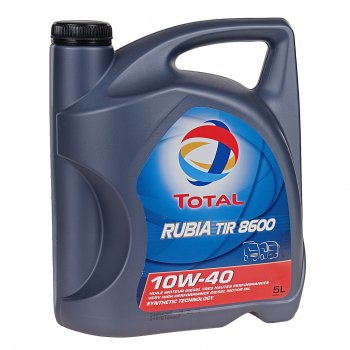 4 899 р. Масло дизельное RUBIA TIR 8600 10W40 псинт.5л TOTAL TOTAL 213670  с доставкой в г. Пермь. Увеличить фотографию 1
