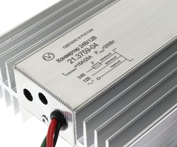 3 399 р. Преобразователь напряжения (инвертор) 24-12V 25А 200Вт ЭНЕРГОМАШ ЭНЕРГОМАШ 21.3759-04 (25а) ЭНЕРГОМАШ 21.3759-04 (25а)  с доставкой в г. Пермь. Увеличить фотографию 4