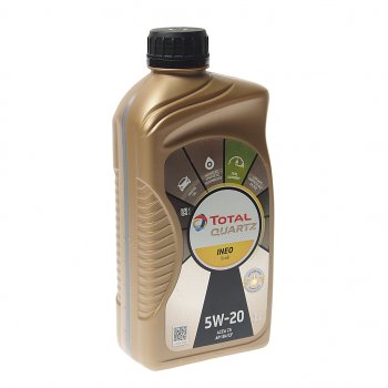 1 169 р. Масло моторное QUARTZ INEO ECOB 5W20 синт.1л TOTAL TOTAL 213978  с доставкой в г. Пермь. Увеличить фотографию 1