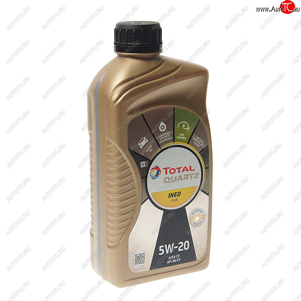 1 169 р. Масло моторное QUARTZ INEO ECOB 5W20 синт.1л TOTAL TOTAL 213978  с доставкой в г. Пермь