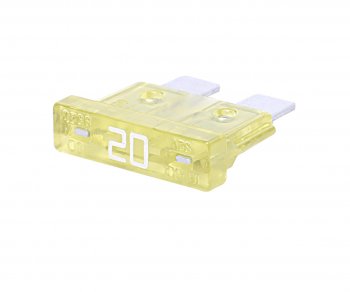 11 р. Предохранитель 20А флажковый (1шт.) FLOSSER FLOSSER 214820(204820)  с доставкой в г. Пермь. Увеличить фотографию 1