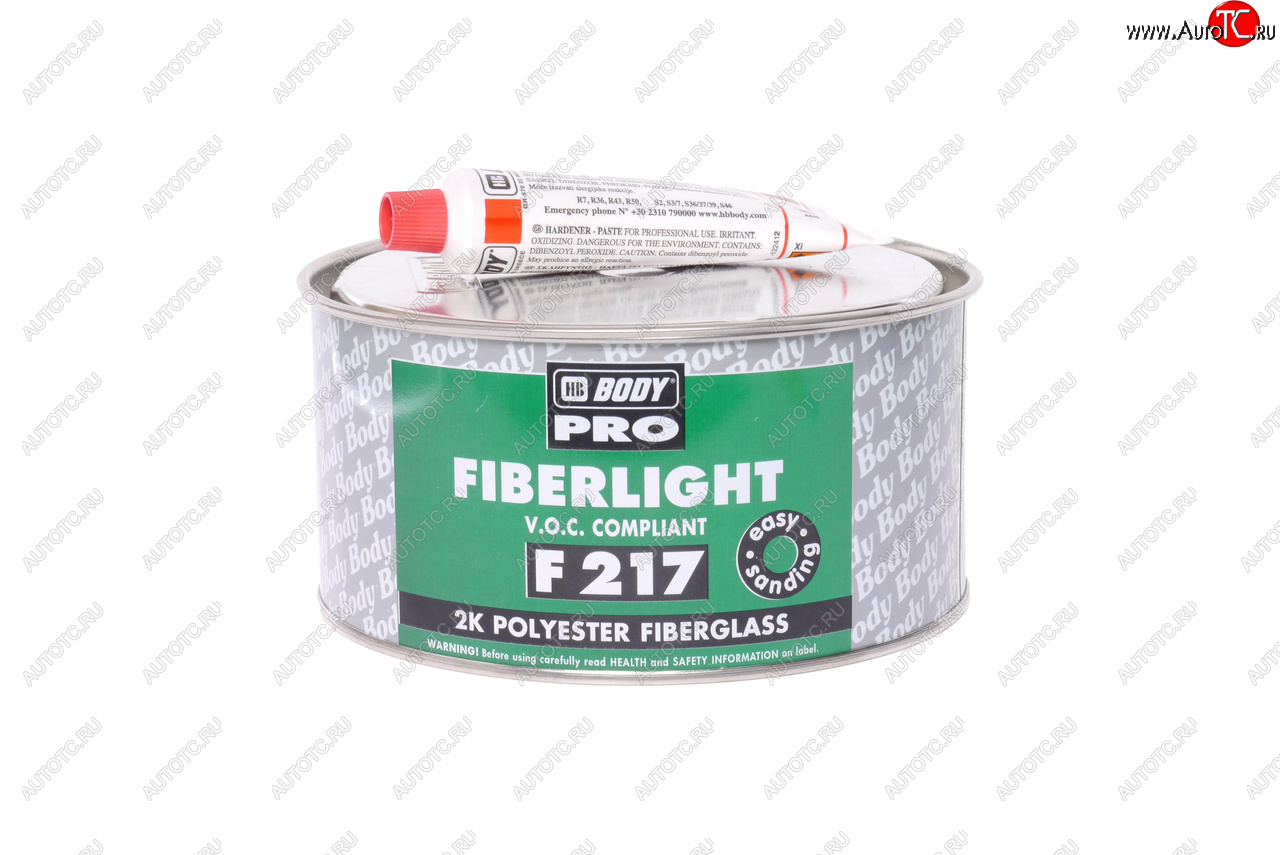 1 469 р. Шпатлевка со стекловолокном PRO F217 1л BODY BODY 2170500001 BODY 2170500001  с доставкой в г. Пермь