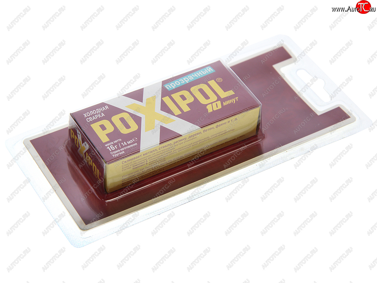 359 р. Клей эпоксидный двухкомпонентный прозрачная 14мл блистер POXIPOL POXIPOL 2200  с доставкой в г. Пермь