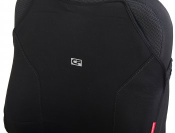 2 499 р. Универсальные чехлы сидений (майка, 7 предм., полиэстер) Bingo CARFASHION   (черные)  с доставкой в г. Пермь. Увеличить фотографию 5
