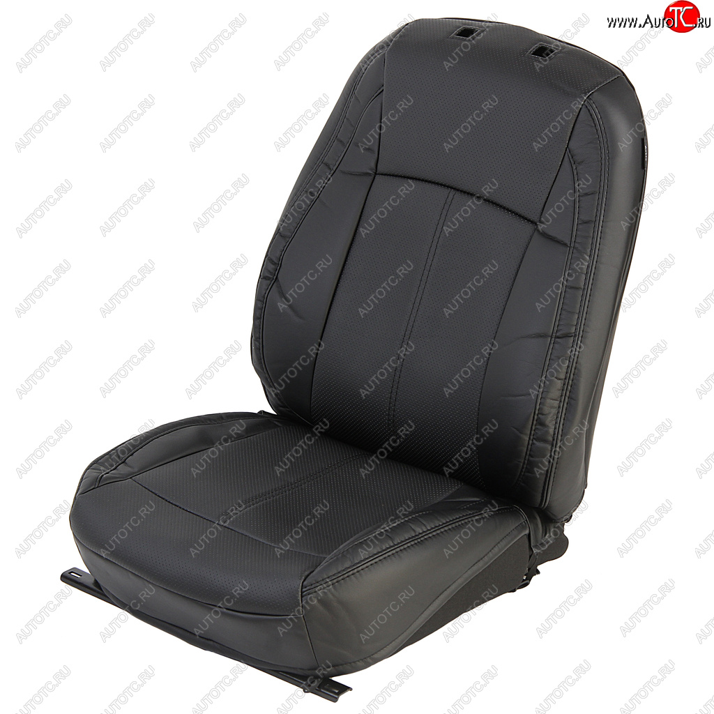6 999 р. Авточехлы HYUNDAI Solaris KIA Rio седан (17-) экокожа черные CARFASHION CARFASHION 222118060606  с доставкой в г. Пермь