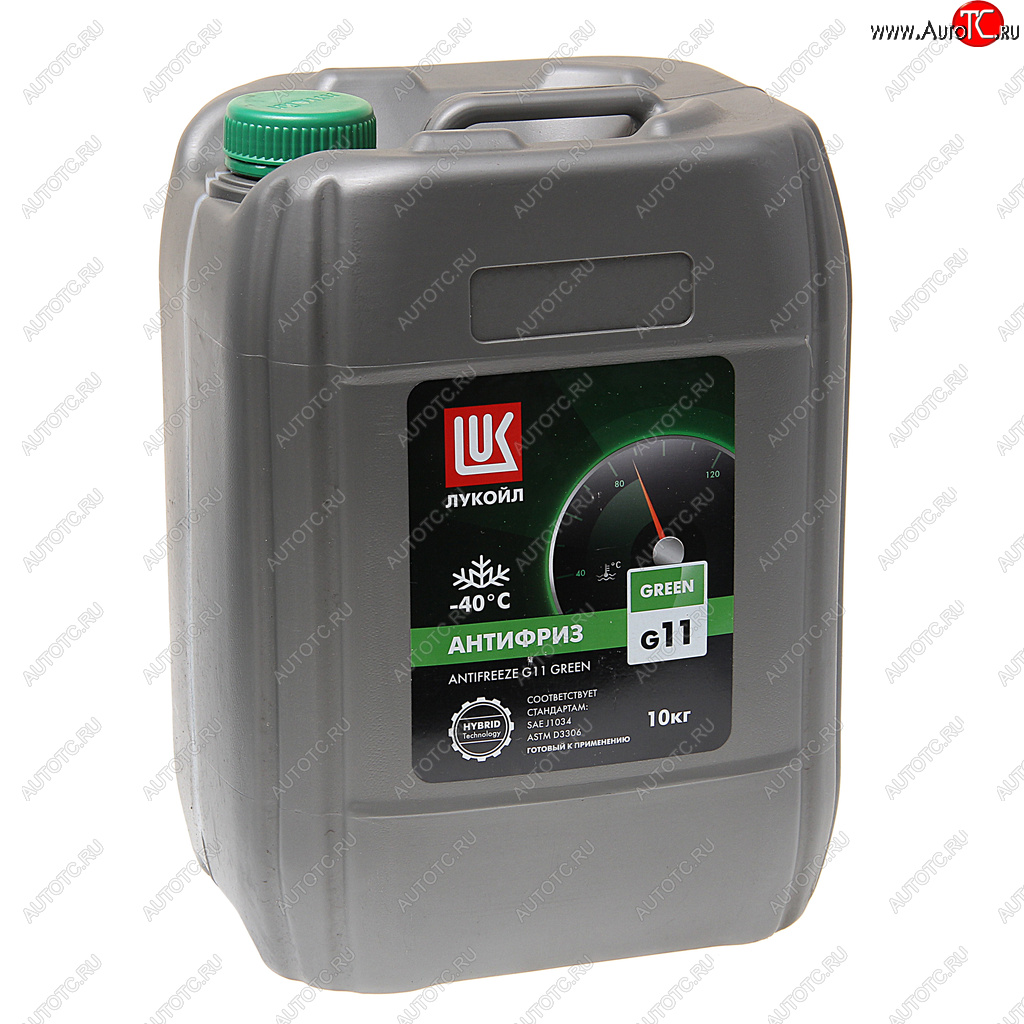 2 299 р. Антифриз зеленый -40C 10кг G11 Green ЛУКОЙЛ LUKOIL 227384  с доставкой в г. Пермь