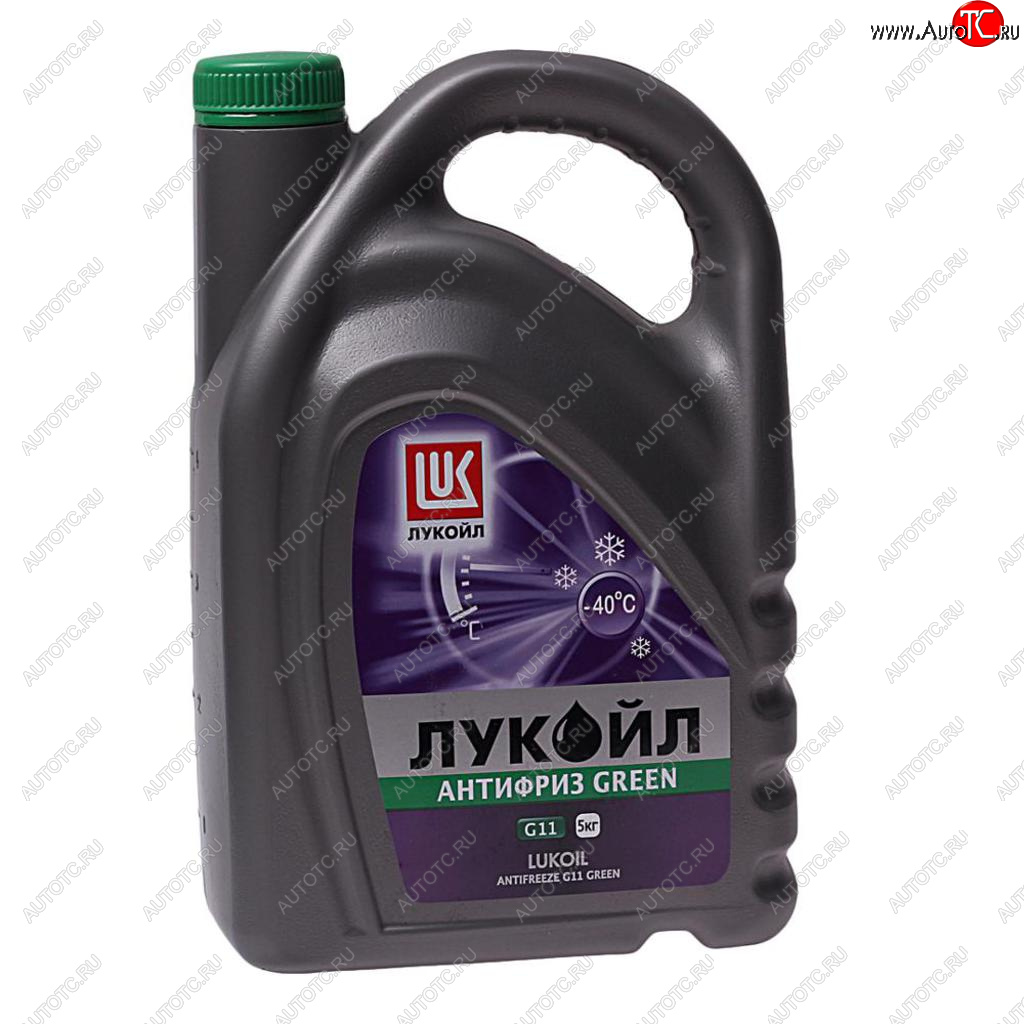 1 199 р. Антифриз зеленый -40C 5кг G11 Green ЛУКОЙЛ LUKOIL 227386  с доставкой в г. Пермь