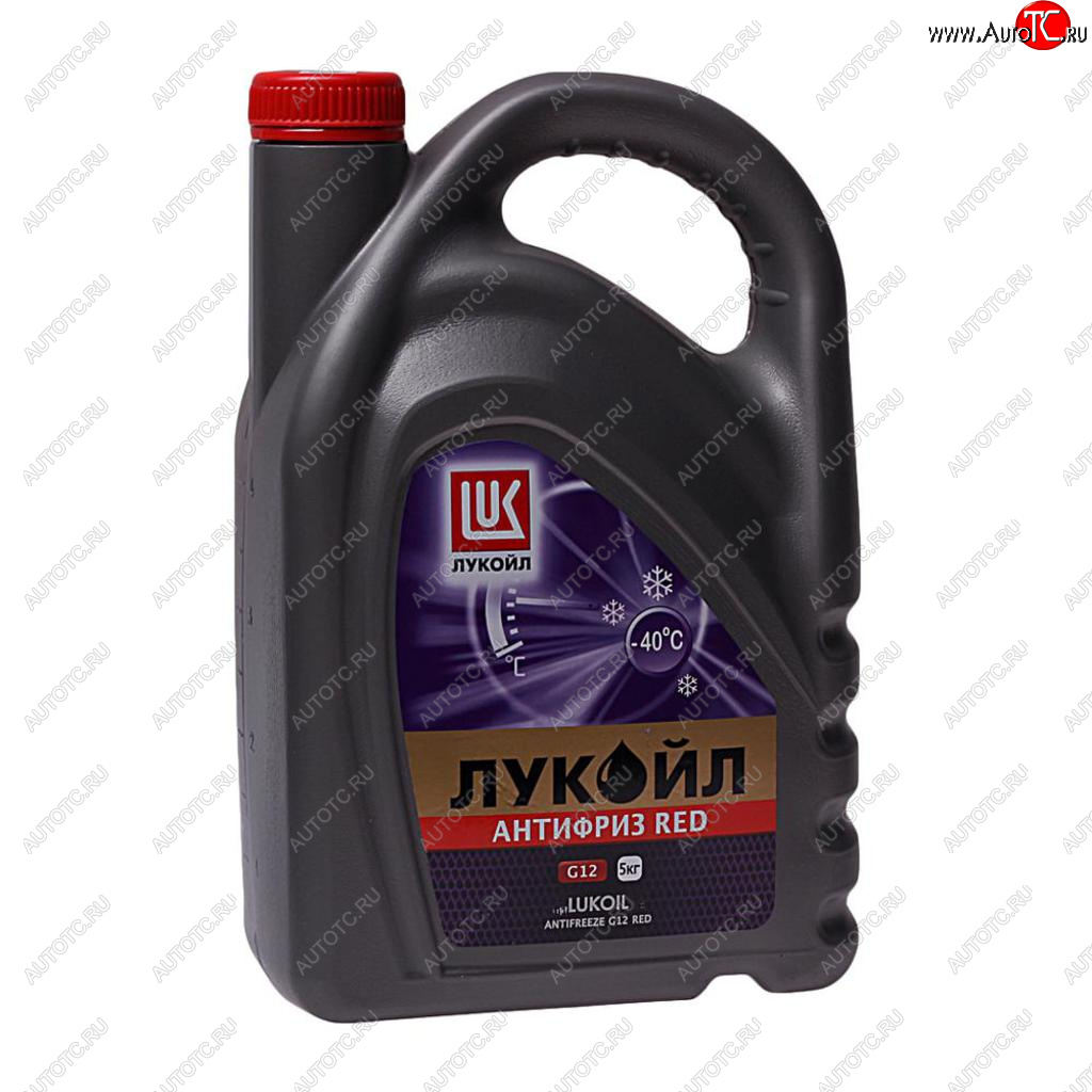 1 339 р. Антифриз красный -40C 5кг G12 Red ЛУКОЙЛ LUKOIL 227391  с доставкой в г. Пермь