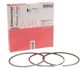3 679 р. Кольца поршневые MAN (D2866) d=128.00 (на 1 поршень) MAHLE MAHLE 22904n0  с доставкой в г. Пермь. Увеличить фотографию 1