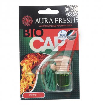 215 р. Ароматизатор подвесной жидкостный (deck) 6мл Bio Cap AURA FRESH AURA FRESH 23007  с доставкой в г. Пермь. Увеличить фотографию 1