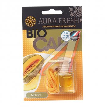 215 р. Ароматизатор подвесной жидкостный (melon) 6мл Bio Cap AURA FRESH AURA FRESH 23011  с доставкой в г. Пермь. Увеличить фотографию 1