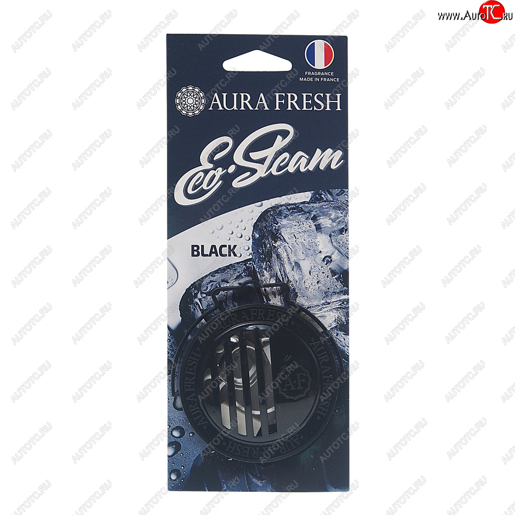 297 р. Ароматизатор на панель приборов древесное волокно (black) 40г Eco Steam AURA FRESH AURA FRESH 23029  с доставкой в г. Пермь