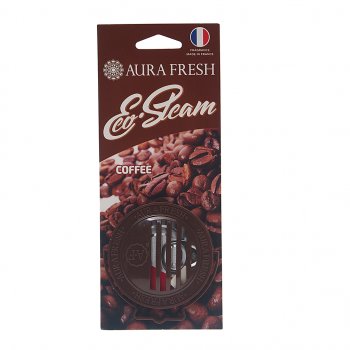 297 р. Ароматизатор на панель приборов древесное волокно (coffee) 40г Eco Steam AURA FRESH AURA FRESH 23033  с доставкой в г. Пермь. Увеличить фотографию 1